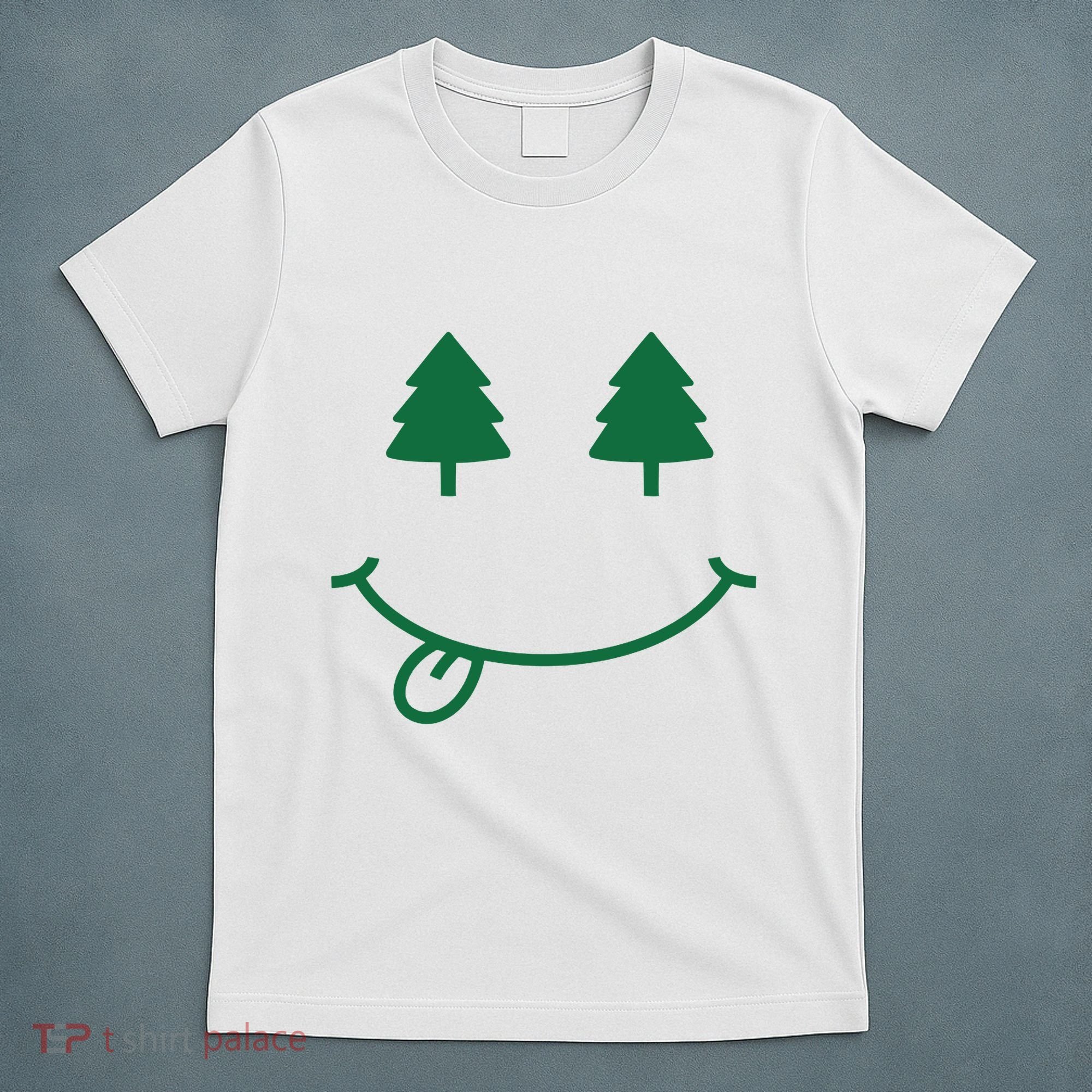 Christmas Smiley Holiday T-Shirt