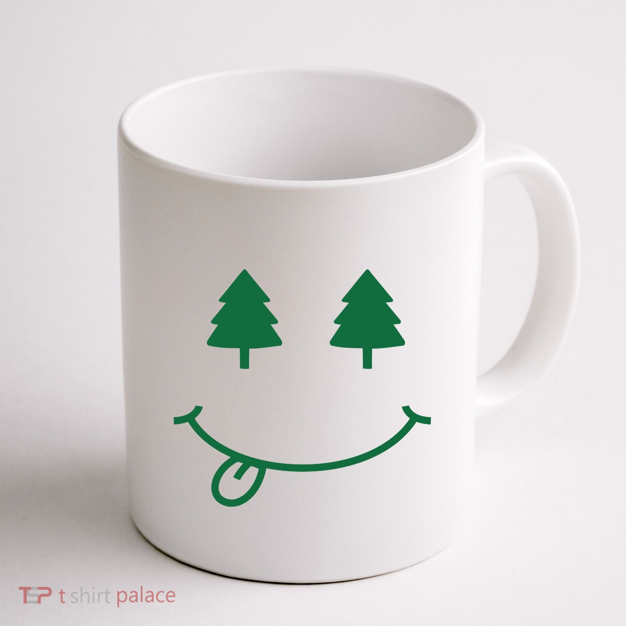 Christmas Smiley Holiday Coffee Mug
