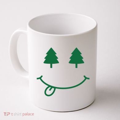 Christmas Smiley Holiday Coffee Mug