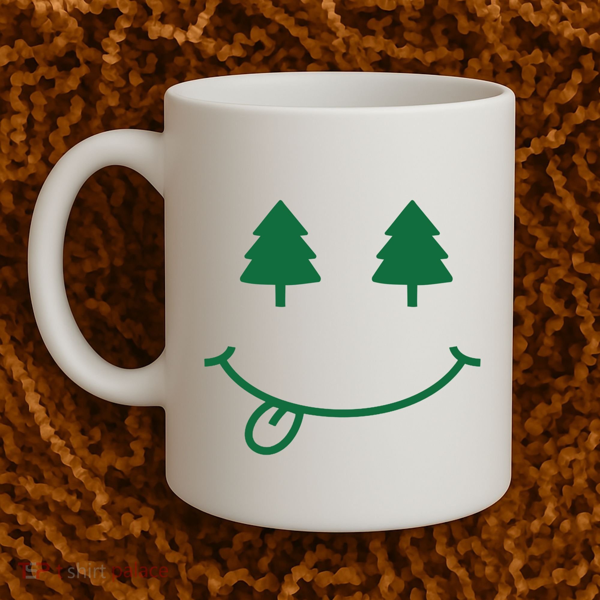 Christmas Smiley Holiday Coffee Mug