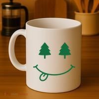 Christmas Smiley Holiday Coffee Mug thumb 4