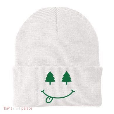Christmas Smiley Holiday Beanie