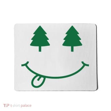 Christmas Smiley Holiday Mousepad