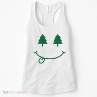 Christmas Smiley Holiday Women's Tank Top thumb 0