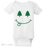 Christmas Smiley Holiday Baby Bodysuit thumb 0