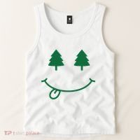 Christmas Smiley Holiday Tank Top thumb 2