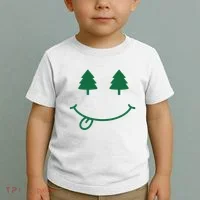 Christmas Smiley Holiday Toddler T-Shirt thumb 2