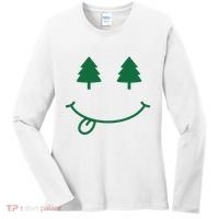 Christmas Smiley Holiday Women's Long Sleeve Shirt thumb 0