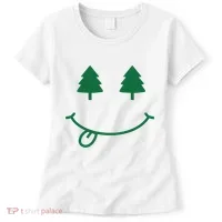 Christmas Smiley Holiday Women's T-Shirt thumb 0