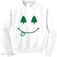 Christmas Smiley Holiday Kids Sweatshirt thumb 0
