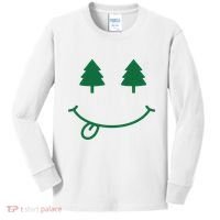 Christmas Smiley Holiday Kids Long Sleeve Shirt thumb 0