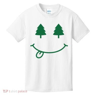 Christmas Smiley Holiday Kids T-Shirt