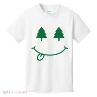 Christmas Smiley Holiday Kids T-Shirt thumb 0