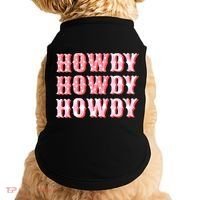 Cowgirl Shirt Howdy Howdy Doggie Tank thumb 0