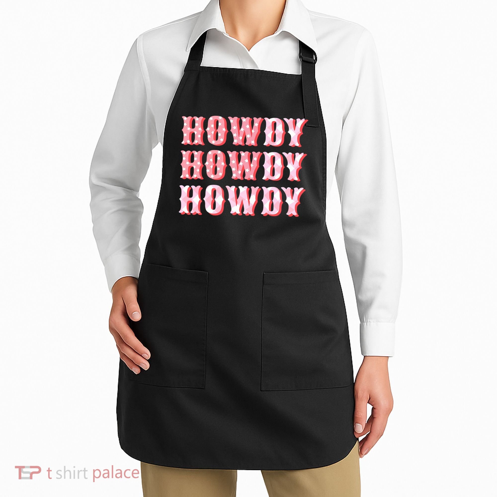 Cowgirl Shirt Howdy Howdy Apron