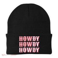 Cowgirl Shirt Howdy Howdy Beanie thumb 0