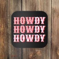 Cowgirl Shirt Howdy Howdy Coaster thumb 0