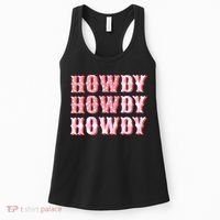 Cowgirl Shirt Howdy Howdy Women's Tank Top thumb 0