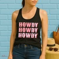 Cowgirl Shirt Howdy Howdy Women's Tank Top thumb 2