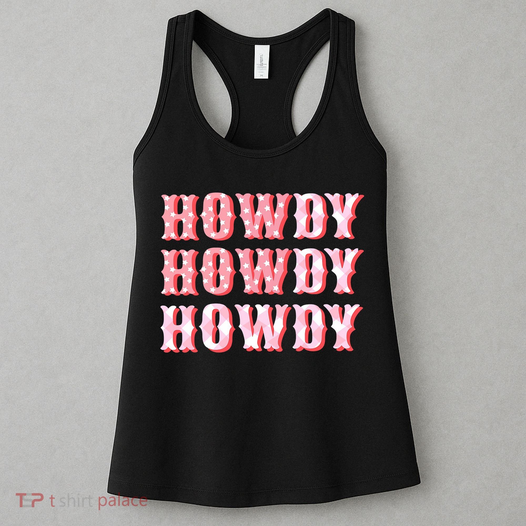 Cowgirl Shirt Howdy Howdy Women's Tank Top
