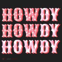 Cowgirl Shirt Howdy Howdy Hat thumb 2