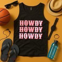 Cowgirl Shirt Howdy Howdy Tank Top thumb 4