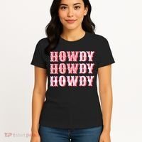 Cowgirl Shirt Howdy Howdy Women's T-Shirt thumb 4