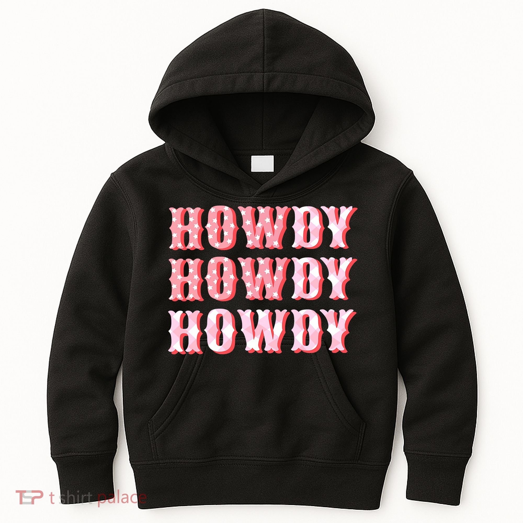 Cowgirl Shirt Howdy Howdy Kids Hoodie
