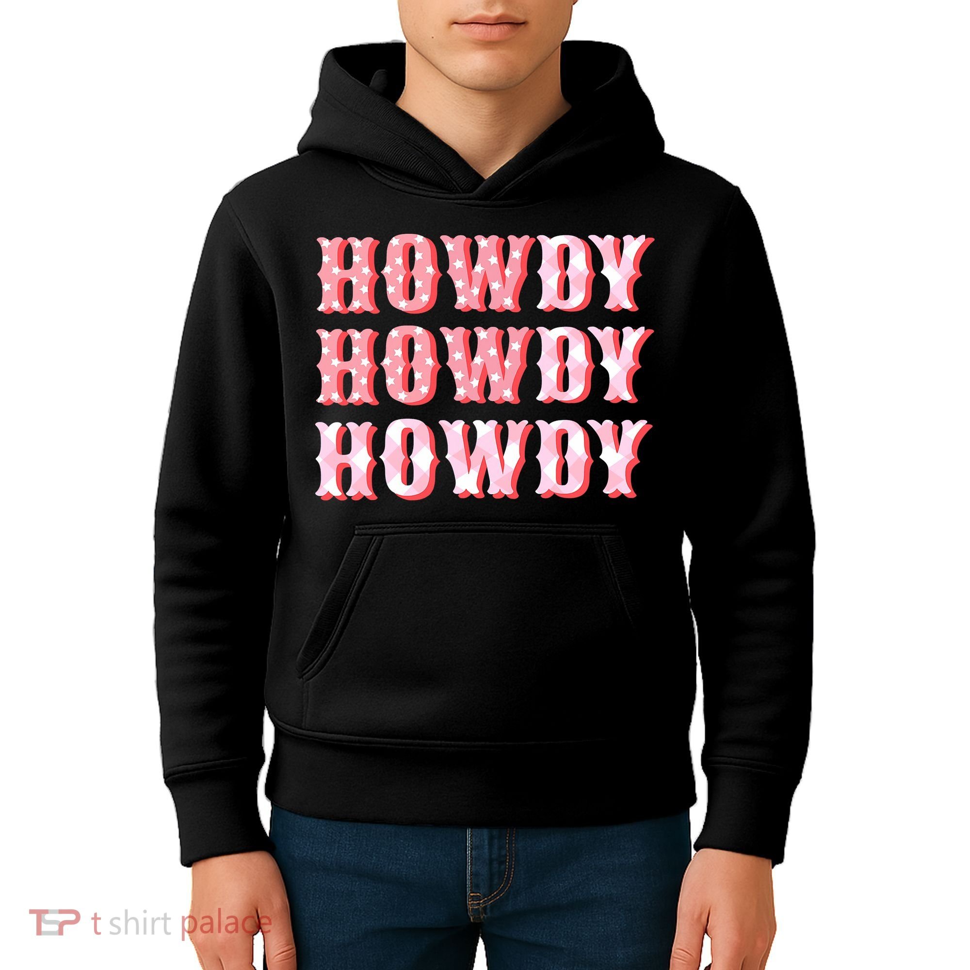 Cowgirl Shirt Howdy Howdy Kids Hoodie
