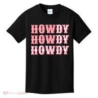 Cowgirl Shirt Howdy Howdy Kids T-Shirt thumb 0