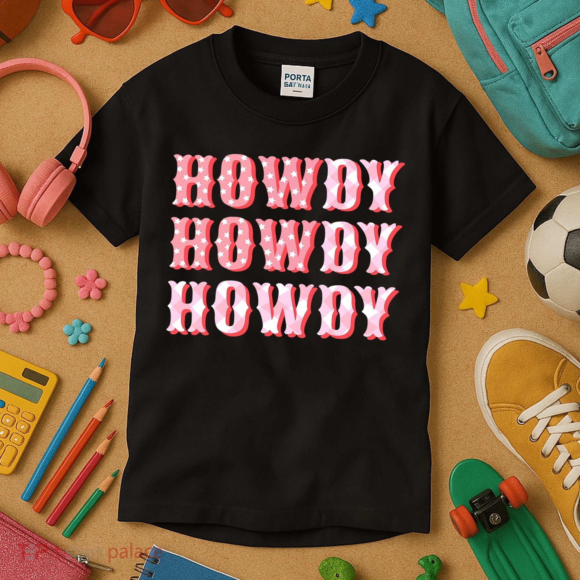 Cowgirl Shirt Howdy Howdy Kids T-Shirt
