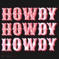 Cowgirl Shirt Howdy Howdy Kids T-Shirt thumb 4
