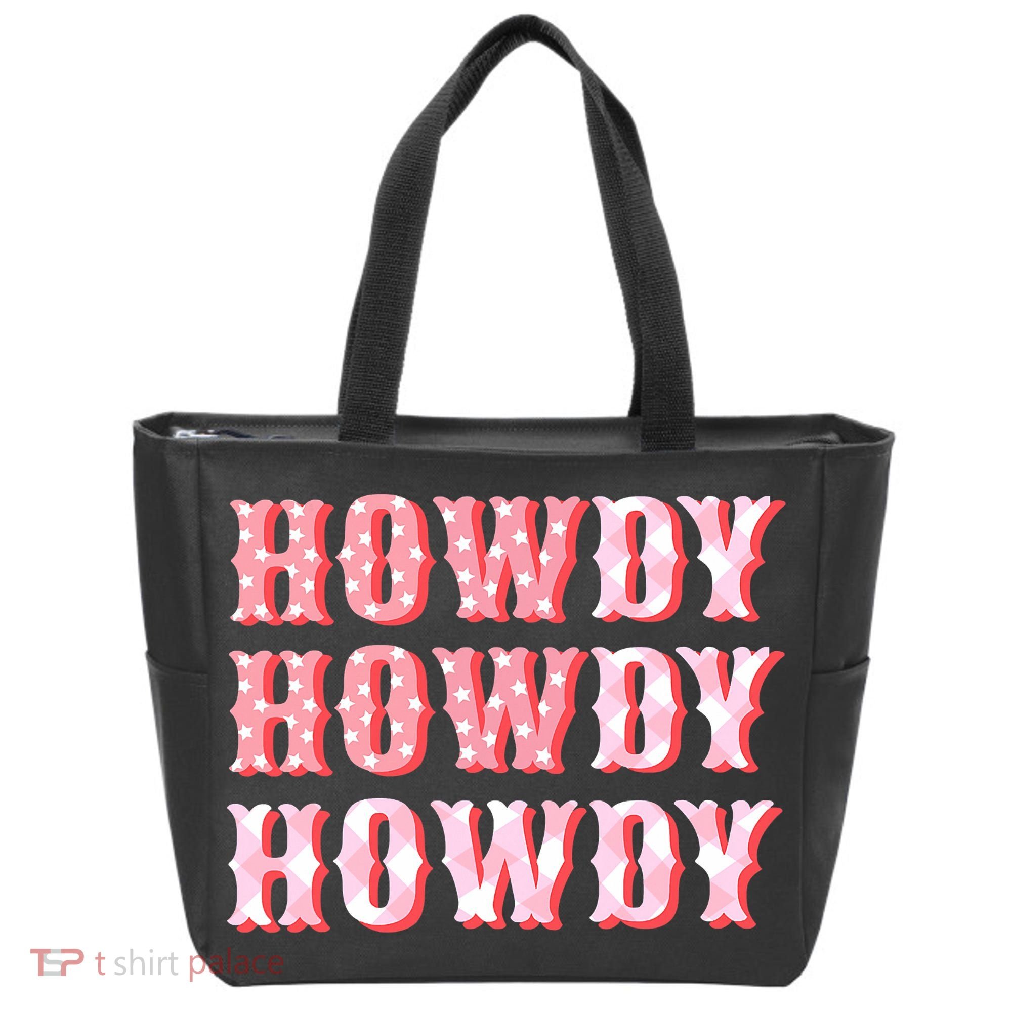Cowgirl Shirt Howdy Howdy Tote Bag