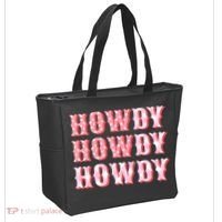 Cowgirl Shirt Howdy Howdy Tote Bag thumb 2