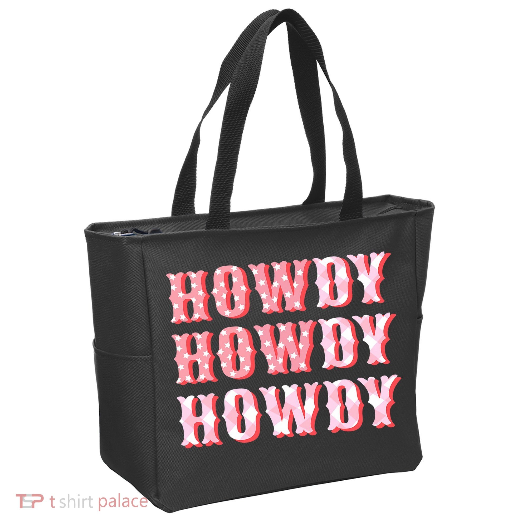 Cowgirl Shirt Howdy Howdy Tote Bag
