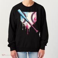 Cool Sport Home Plate Drip With Sprinkles Drip Women's Sweatshirt thumb 0