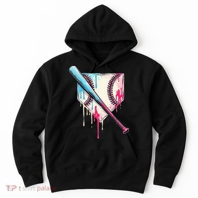 Cool Sport Home Plate Drip With Sprinkles Drip Hoodie