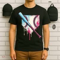 Cool Sport Home Plate Drip With Sprinkles Drip T-Shirt thumb 6