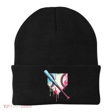 Cool Sport Home Plate Drip With Sprinkles Drip Beanie