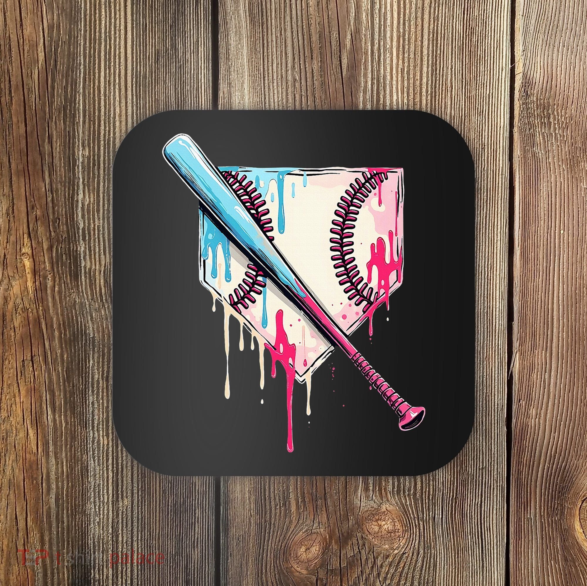 Cool Sport Home Plate Drip With Sprinkles Drip Coaster