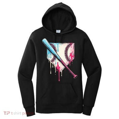 Cool Sport Home Plate Drip With Sprinkles Drip Women's Hoodie