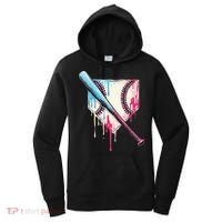 Cool Sport Home Plate Drip With Sprinkles Drip Women's Hoodie thumb 0