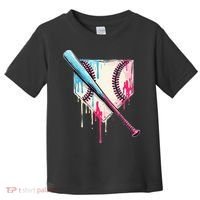Cool Sport Home Plate Drip With Sprinkles Drip Toddler T-Shirt thumb 0