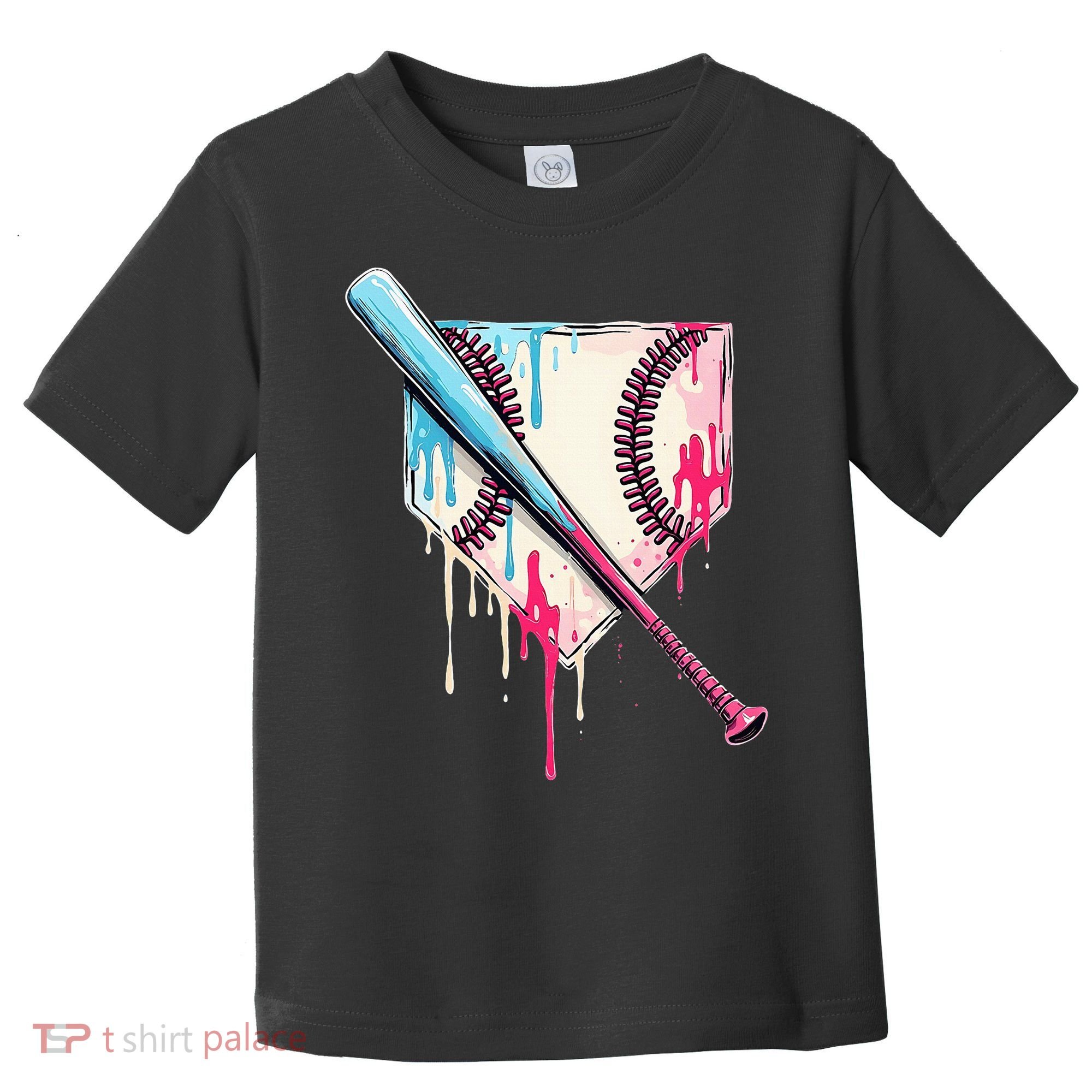 Cool Sport Home Plate Drip With Sprinkles Drip Toddler T-Shirt