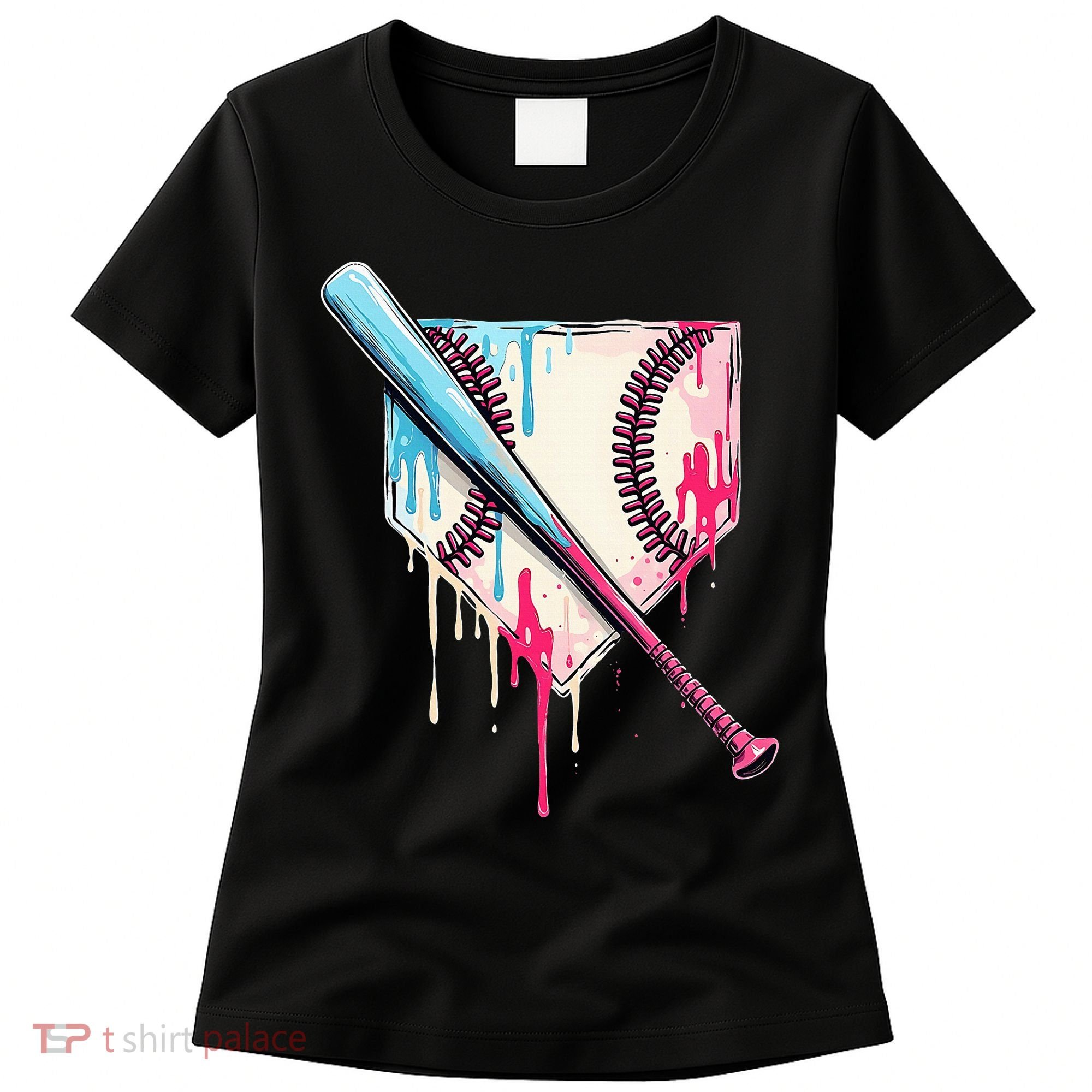 Cool Sport Home Plate Drip With Sprinkles Drip Women's T-Shirt