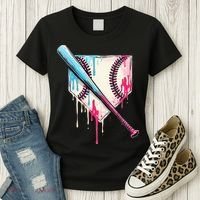 Cool Sport Home Plate Drip With Sprinkles Drip Women's T-Shirt thumb 3