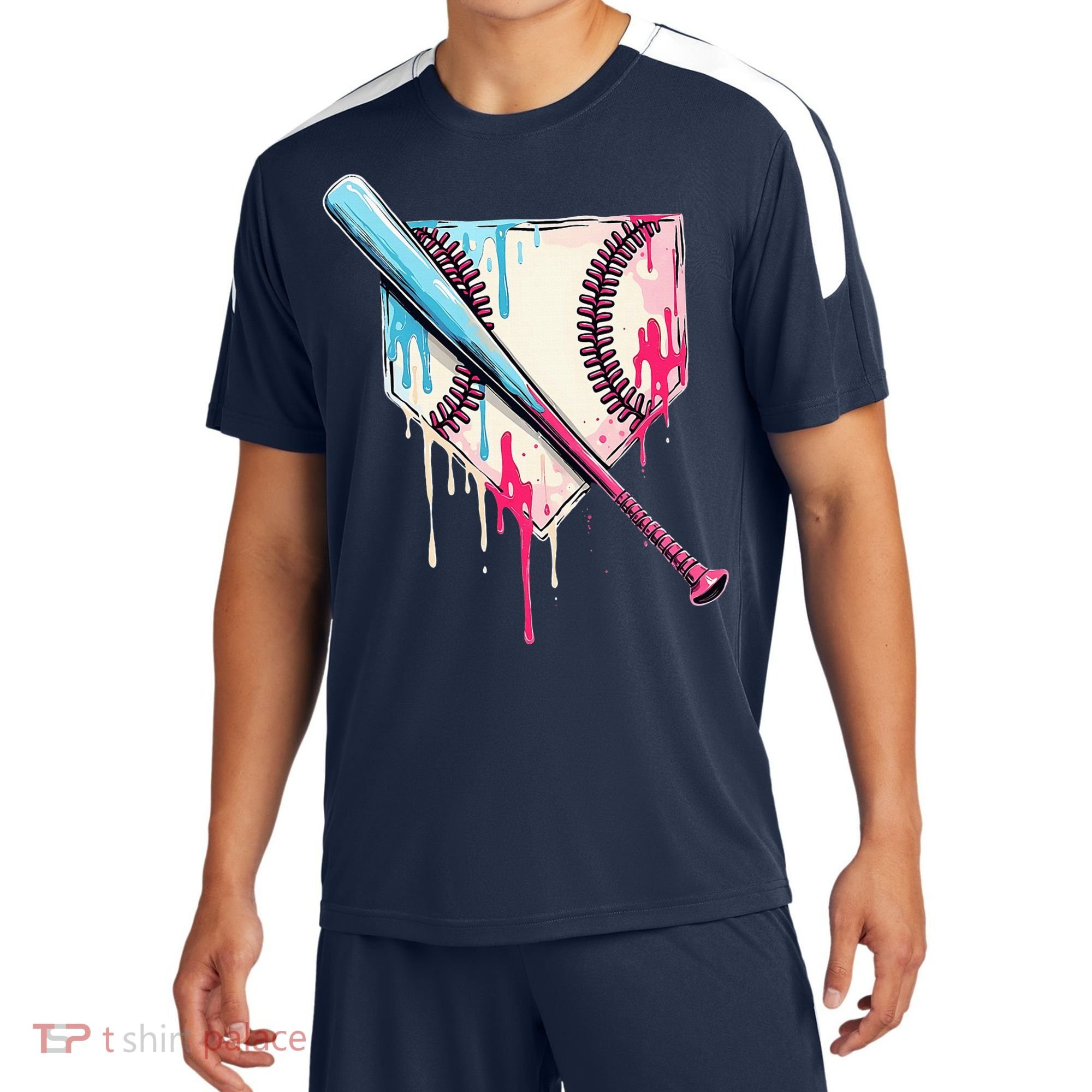 Cool Sport Home Plate Drip With Sprinkles Drip Sport-Tek Competitor United Soccer Jersey