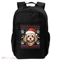 Cavapoo Santa Hat Christmas Funny Dog Mom Dad Great Gift Backpack thumb 0