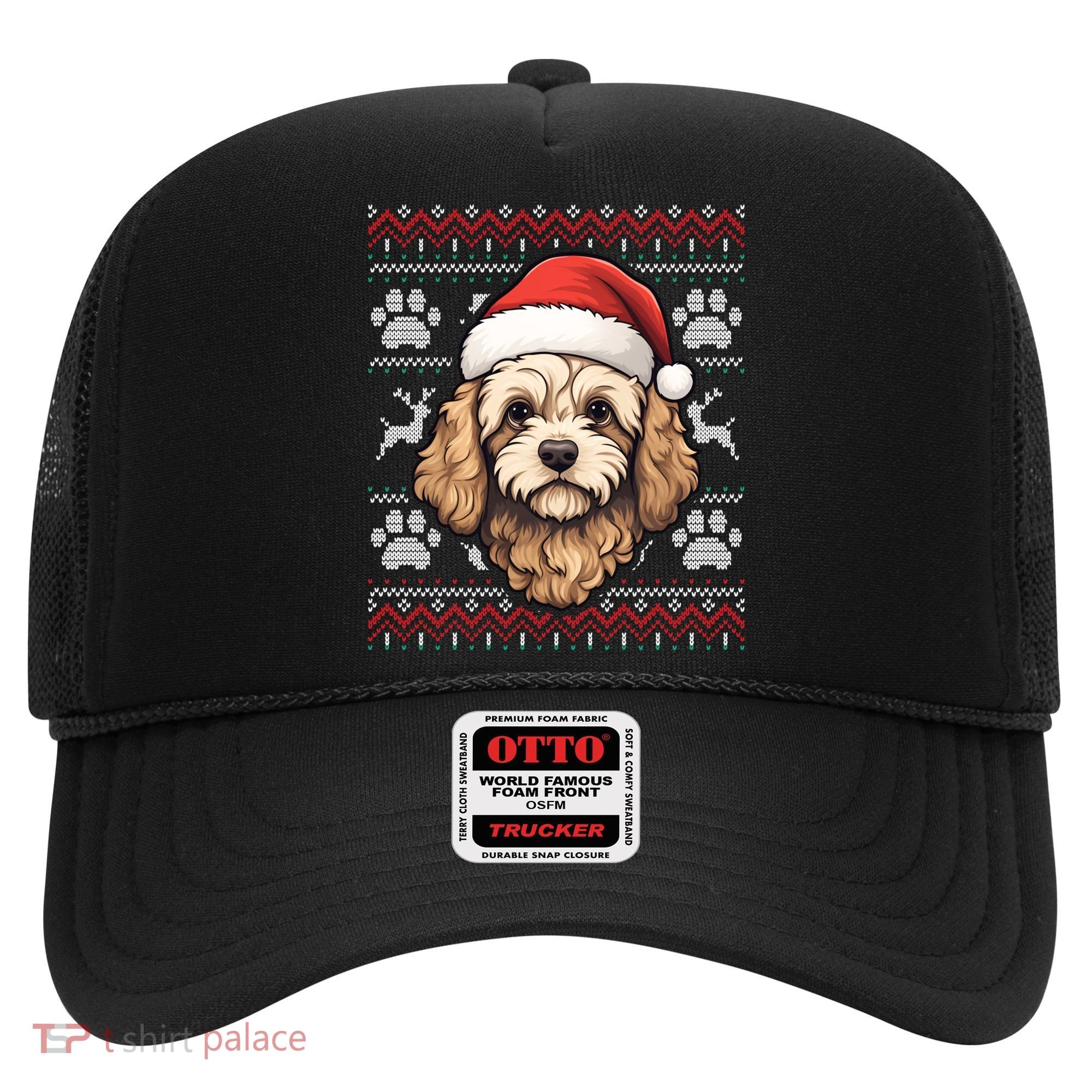 Cavapoo Santa Hat Christmas Funny Dog Mom Dad Great Gift Hat