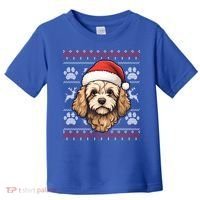 Cavapoo Santa Hat Christmas Funny Dog Mom Dad Great Gift Toddler T-Shirt thumb 0